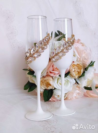 Бокалы на свадьбу