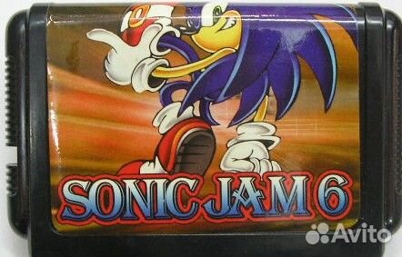 Картридж sonic 6 JAM (без внешней коробки)