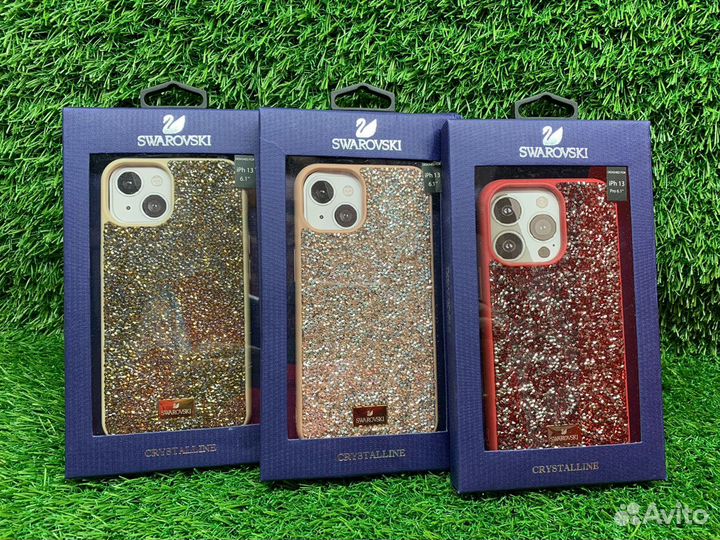 Чехол для iPhone 13 / 13 Pro /13 Pro Max Svarovski