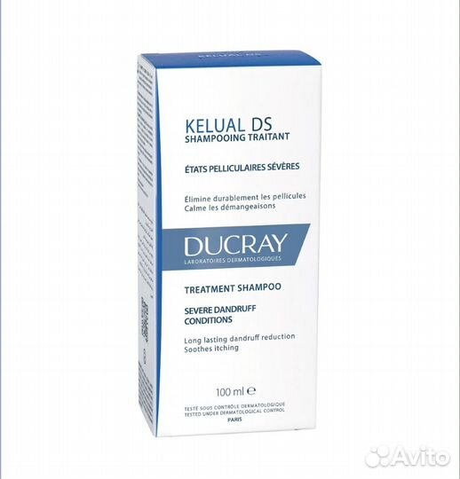 Ducray kelual ds шампунь от перхоти 100 мл