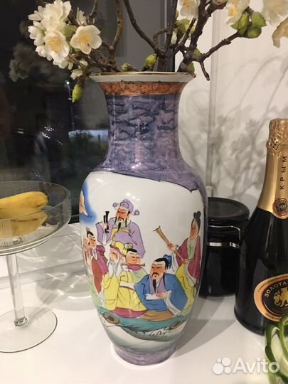 Ваза 5 шт фарфор винтаж 50г