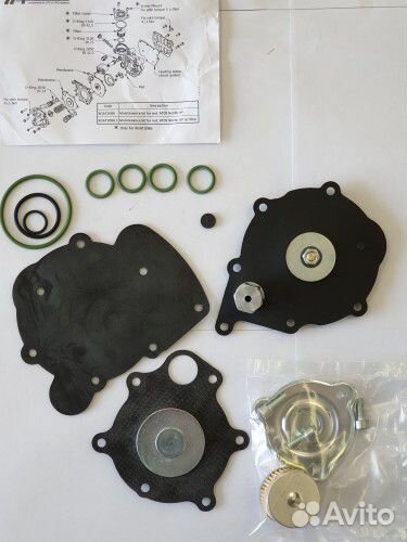 Ремкомплект редуктора tomasetto nordic XP