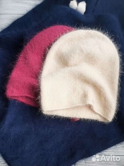 Шапка бини, ручная работа