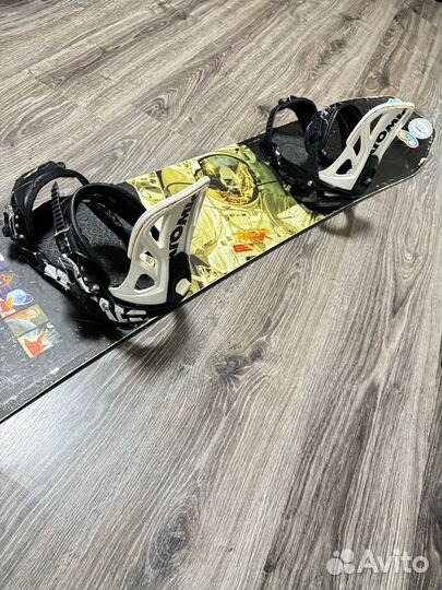 Сноуборд 153 terror с крепами атомик