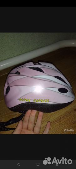 Велошлем для девочек