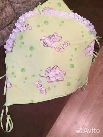 Бортики в детскую кроватку