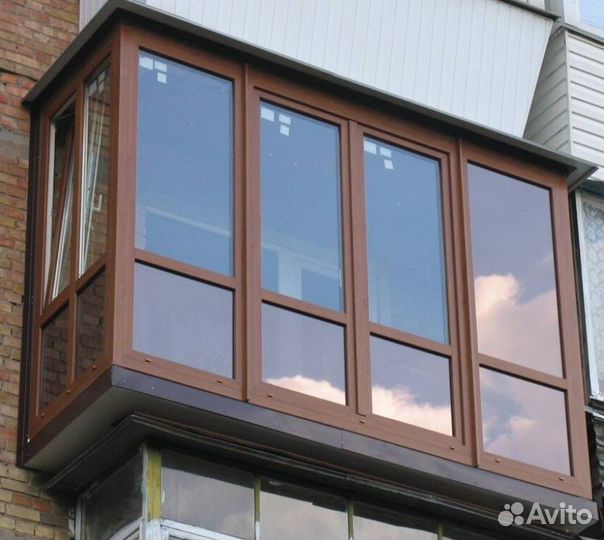 Остекление балконов и лоджий. Рассрочка без банка