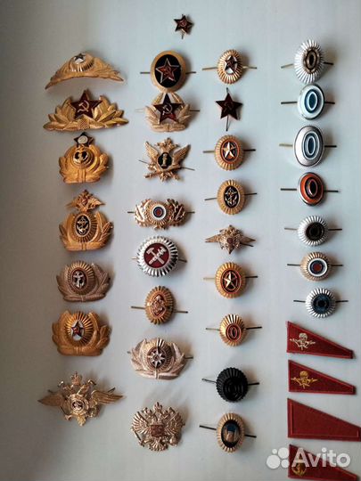 Атрибуты на головные уборы вс