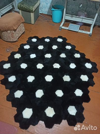Ковёр из натуральной овчины
