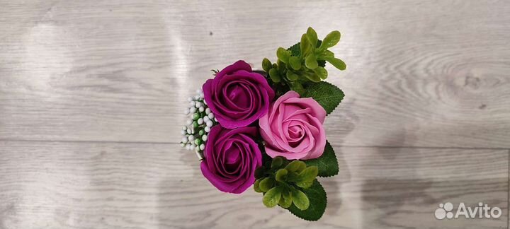 Букет из мыла