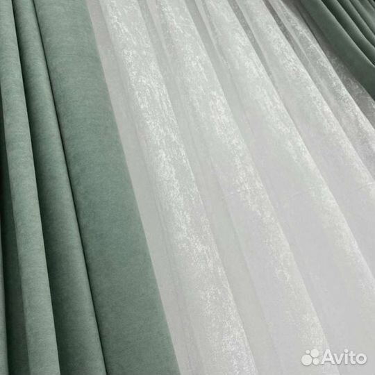 Шторы новые на ленте(2шторы)