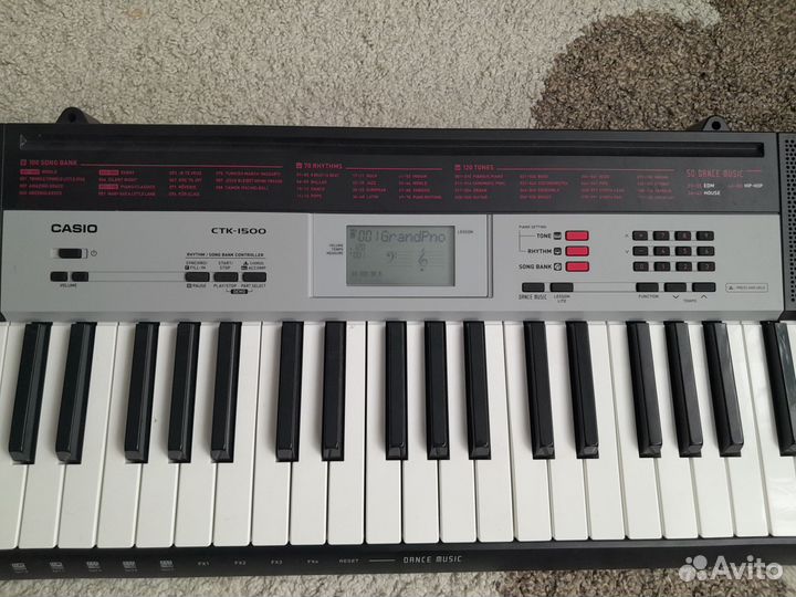 Синтезатор casio ctk1500
