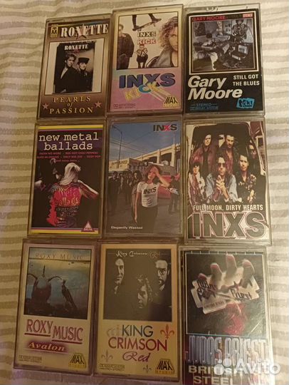 Аудиокассеты рок