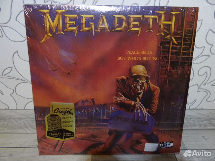 Megadeth, Rainbow, Ac / Dc фирменный винил