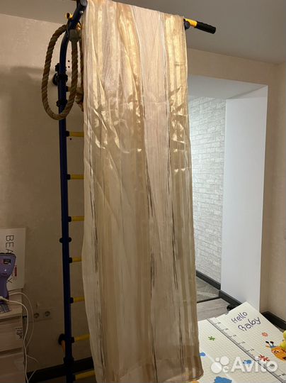 Шторы 2 шт с подхватами