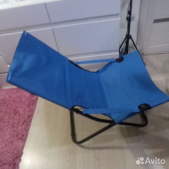 Кресло шезлонг складное новое есть 2шт