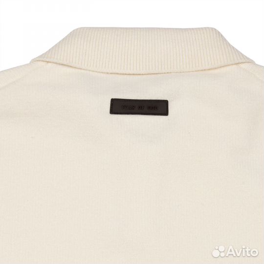 Fear of God Essentials Knit Polo 'Cloud Dancer'