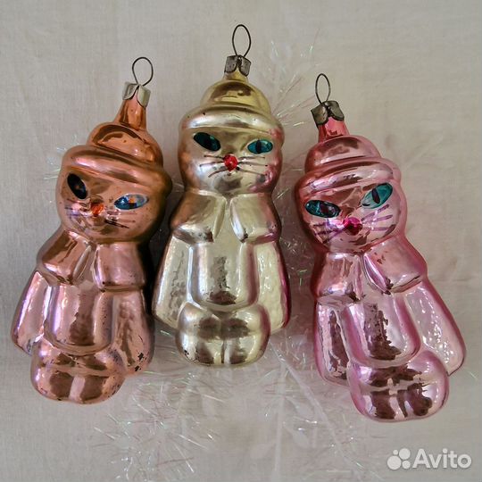 Елочные игрушки СССР