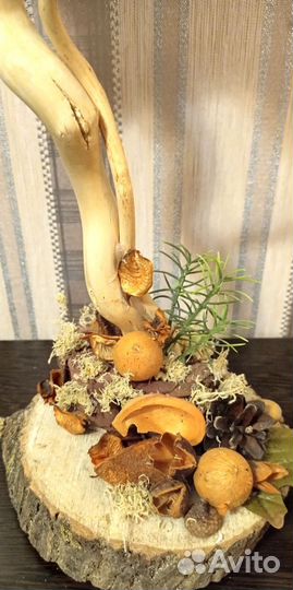 Осенняя поделка из природных материалов