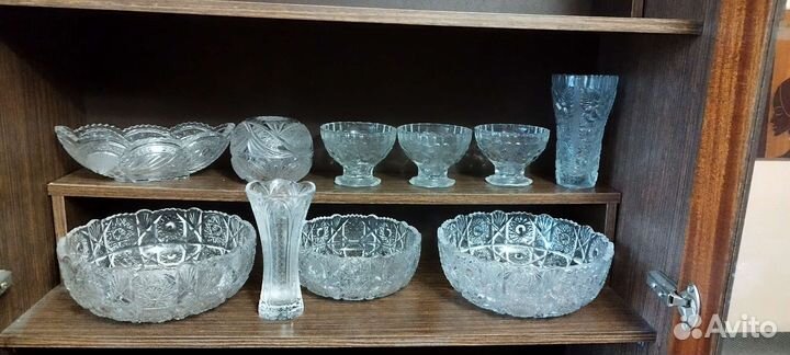 Хрусталь советских времён Чехия, Югославия, СССР