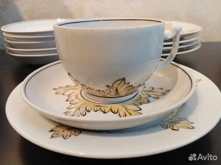 Вербилки чайный сервиз