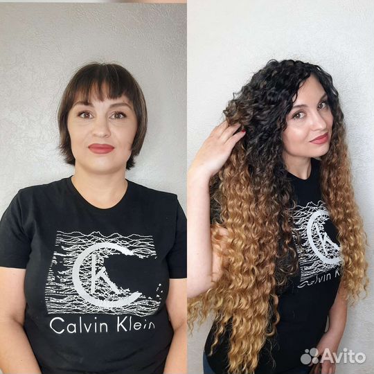 Точечные афрокудри на 2 месяца