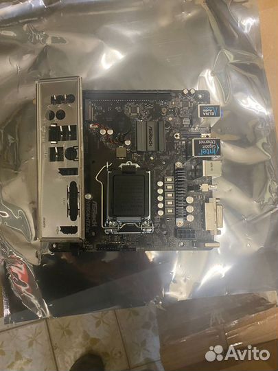 Мат.плата LGA1151v2 ASRock B360M/H310CM-ITX/AC
