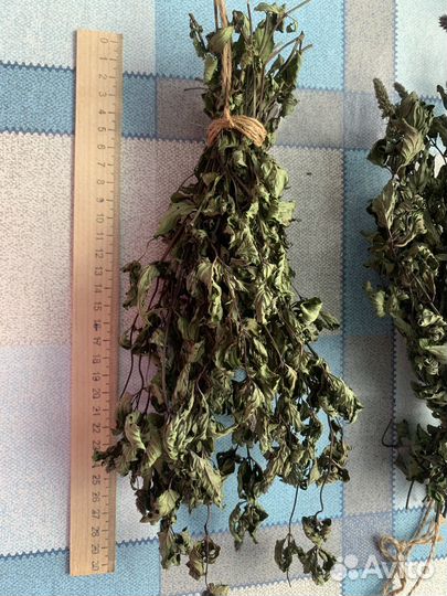 Мята сухая россыпь и веник