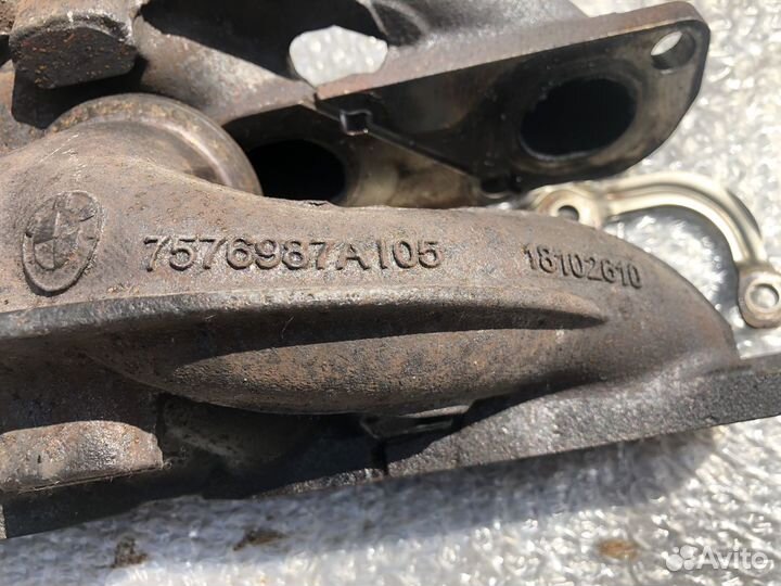 Выпускной коллектор BMW 5 7 F01 F10 N63