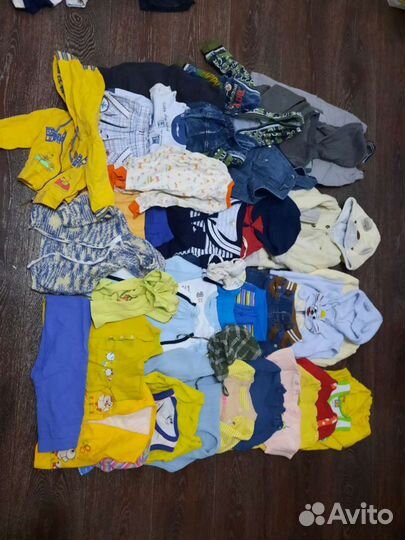 Детская одежда пакетом для мальчиков с рождения и