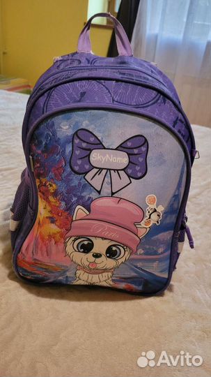Рюкзак школьный для девочки бу