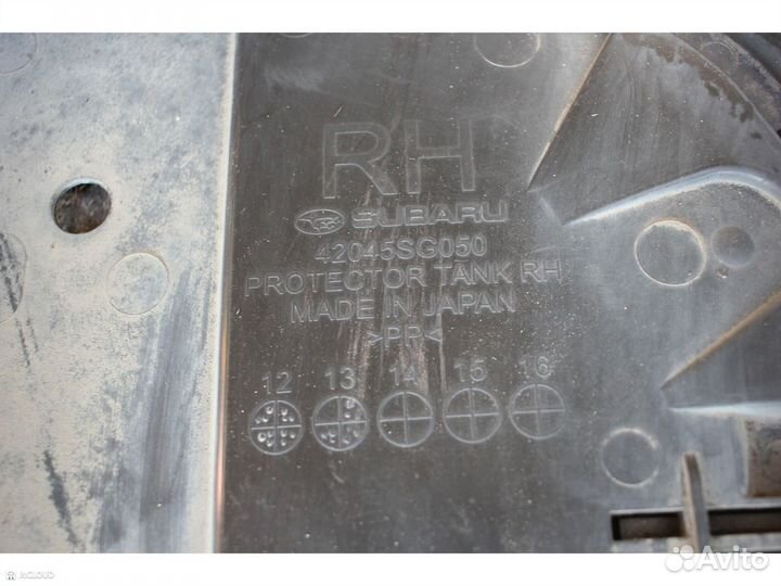 Защита на subaru forester SJG FA20E