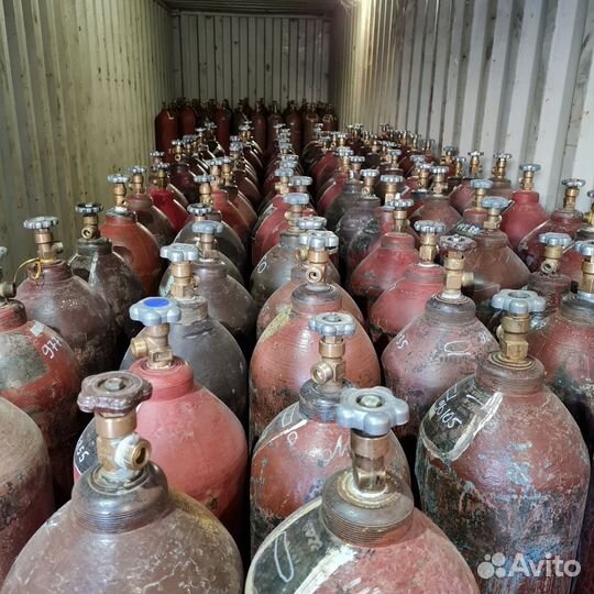 Баллон для газа гелий для шаров 40 л