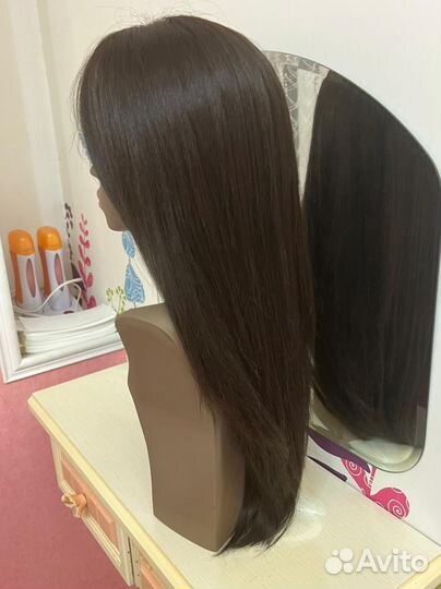 Манекен для причесок.Натуральные 100 волосы