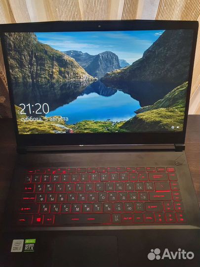 Игровой ноутбук MSI G65 Thin