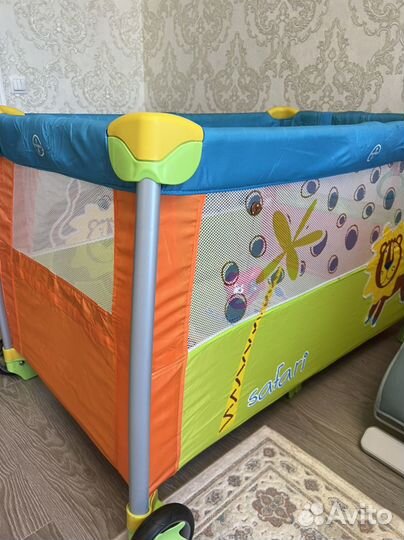 Детская кровать манеж