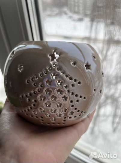 Новый подсвечник «Снежное кружево»