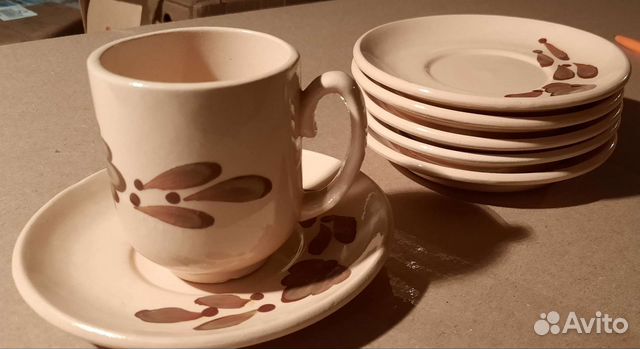 Набор кофейно чайный СССР новый