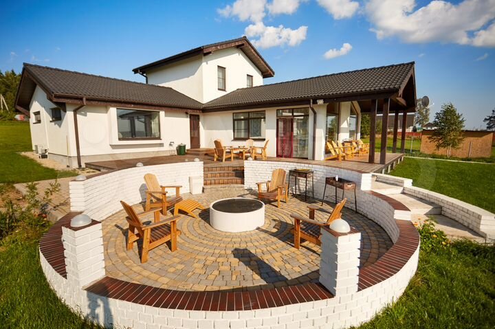 Коттедж 180 м² на участке 50 сот.