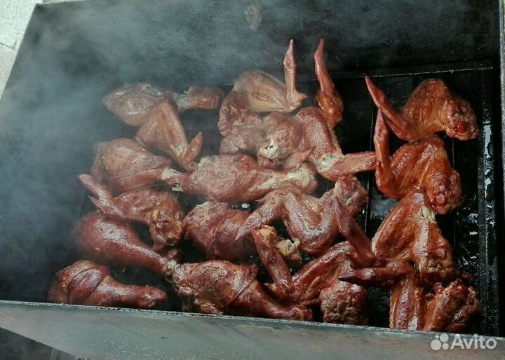 Коптильня горячего копчения