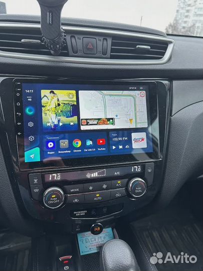 Магнитола Teyes CC3L X-Trail T32, Qashqai 4Gb+32Gb