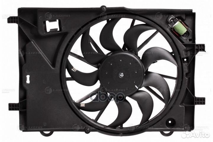 Э/вентилятор охл. с кожухом для а/м Chevrolet A