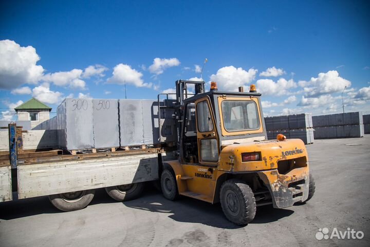 Газоблок 625x300x250 D600