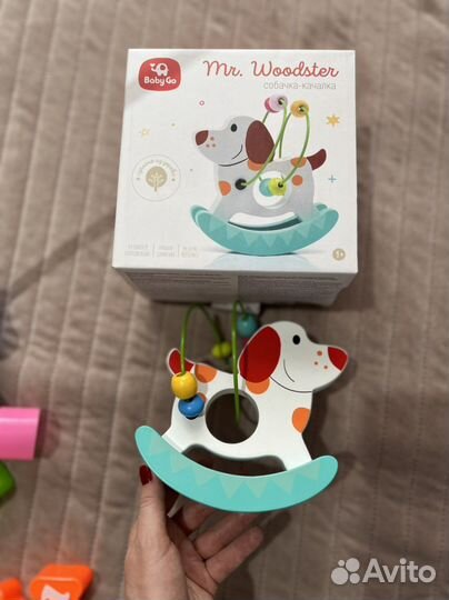 Игрушки каталки пакетом для малыша