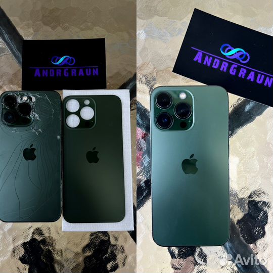 Замена заднего стекла iPhone