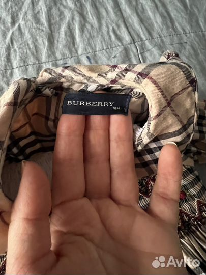 Burberry платье детское