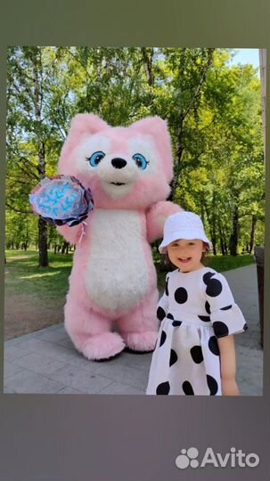 Поздравление от лисички Линабелль/аниматоры