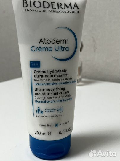 Крем для лица Bioderma Atoderm Créme Ultra