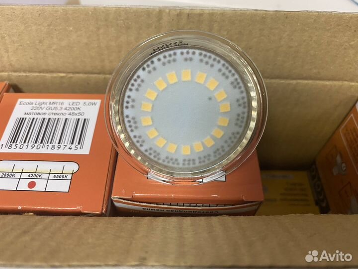 Светодиодная лампа GU10 и GU5.3