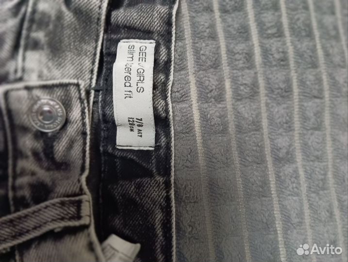 Джинсы для девочки 128